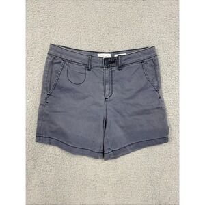 Chino By Anthropologie Shorts Womens  Size 26 Relaxed Fit Gray Cotton Summer